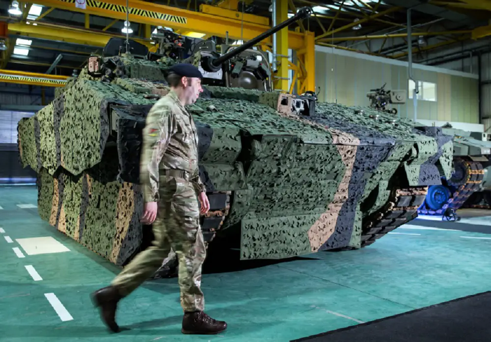 General Dynamics Land Systems UK Ajax Armoured Fighting Vehicle