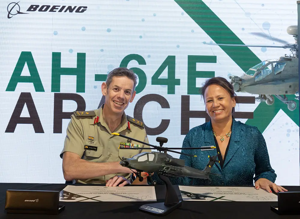 Boeing Expands AH-64E Apache Attack Helicopter Supply Chain to Australia