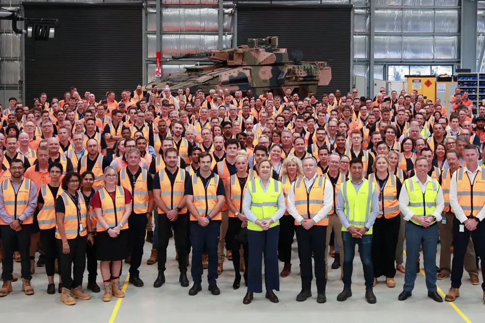 Rheinmetall has started producing first of 186 Australian Boxer Combat Reconnaissance Vehicles at its facility in Ipswich, Queensland, on March 20.