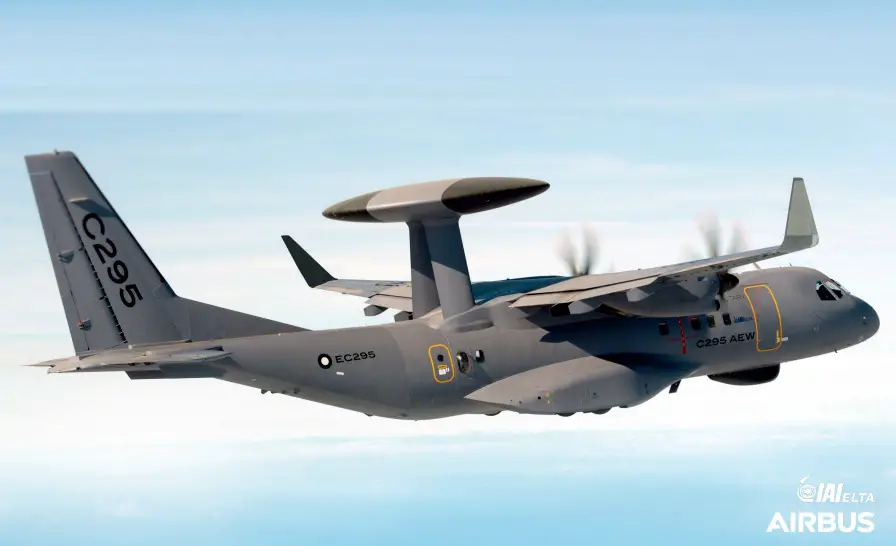 Airbus C295 airborne early warning and control (AEW&C) aircraft