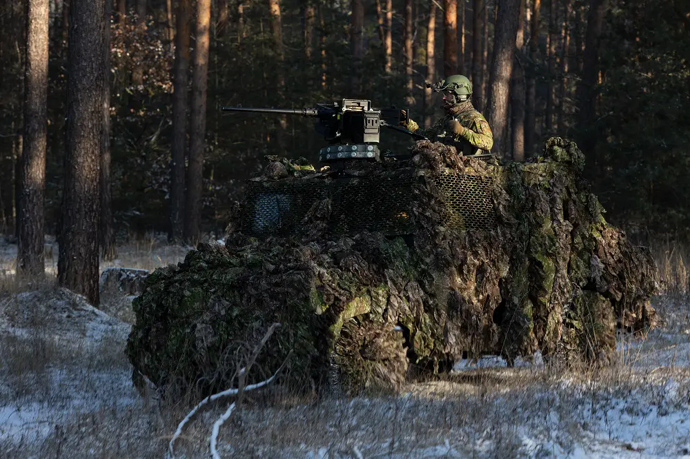 Rheinmetall Caracal 4x4 Light Air Assault Vehicle.