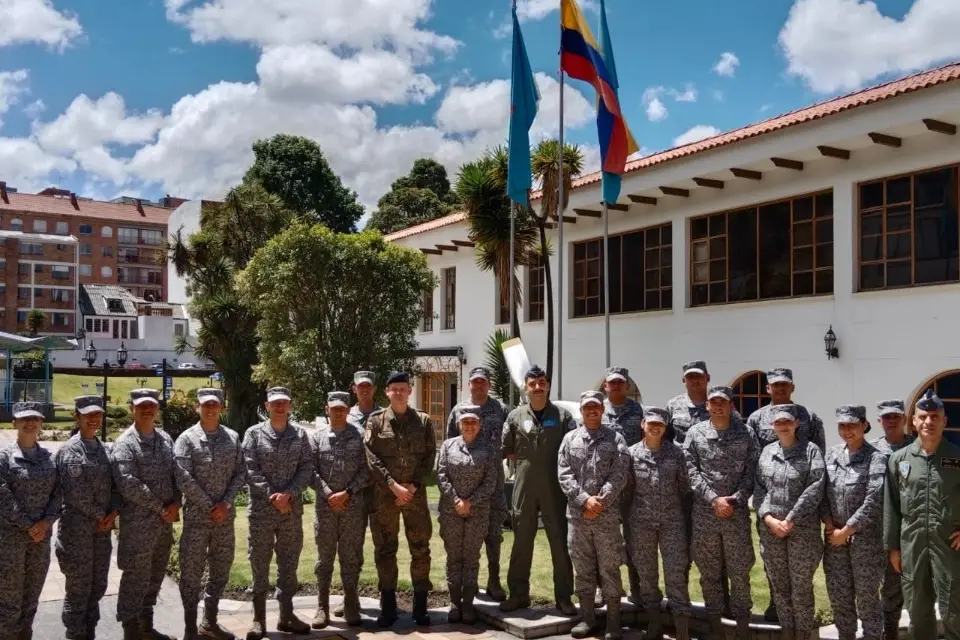 Colombian Air Force Build on Trans-Atlantic Link Through Training with NATO