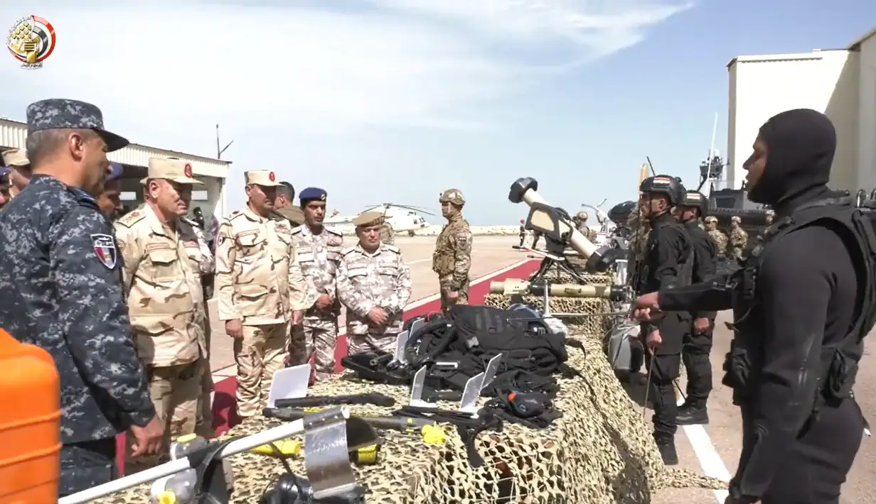 Egyptian Naval Special Forces Fielding Akeron MP Anti-tank Guided Missile
