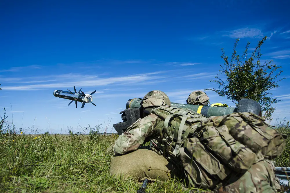 US State Department Approves Sale of 600 Javelin FGM-148F Anti-Tank Missiles to UK