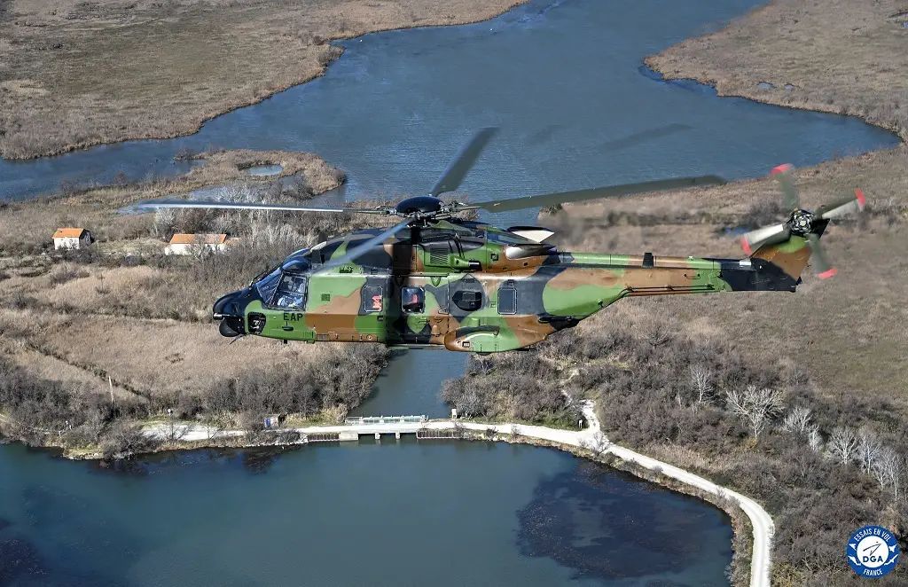 NH90 Twin-engine Military Helicopter Flies on Sustainable Aviation Fuel (SAF)