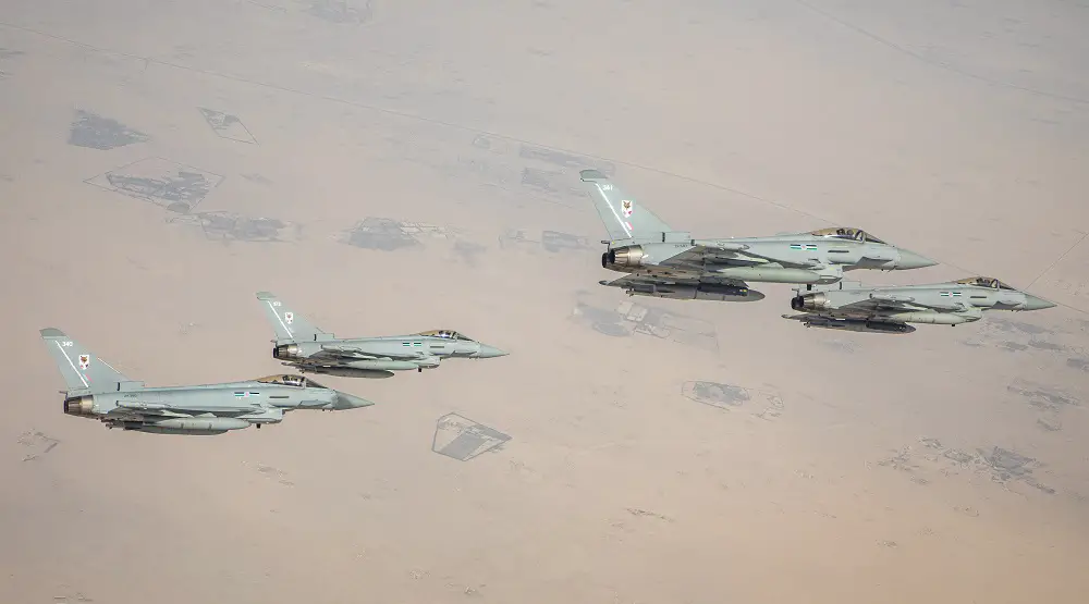Qatar Emiri Air Force and Royal Air Force Agree to Extend Joint UK-Qatar Typhoon Squadron