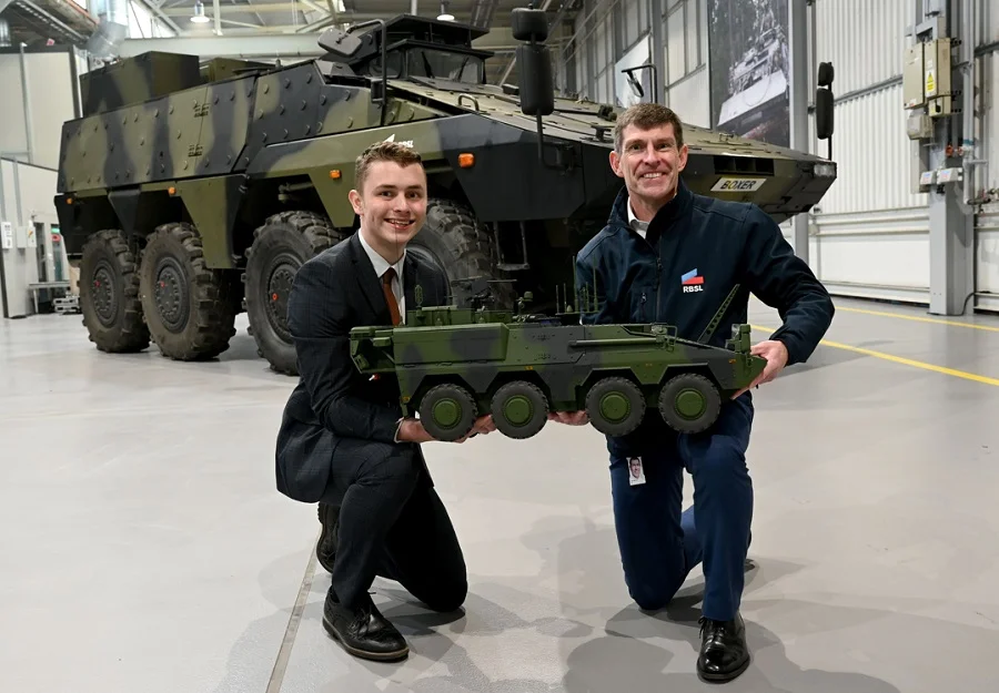 Rheinmetall BAE Systems Land Begins Production of Boxer MIV for British Army
