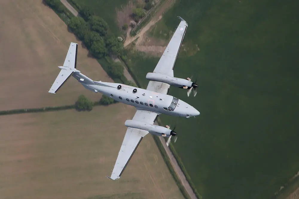 Shadow Mk2 surveillance aircraft