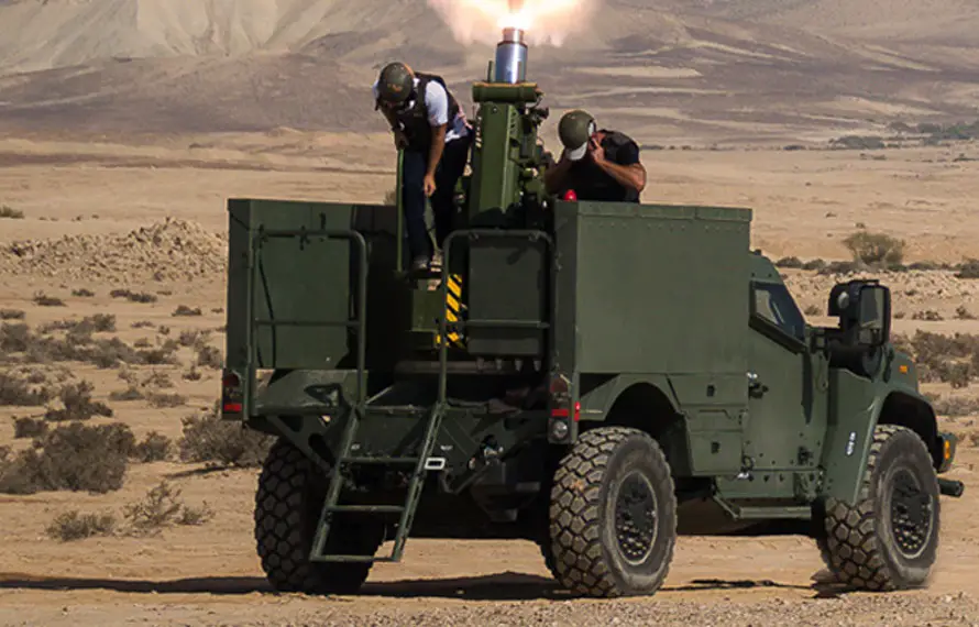 SPEAR120mm autonomous soft recoil mortar system