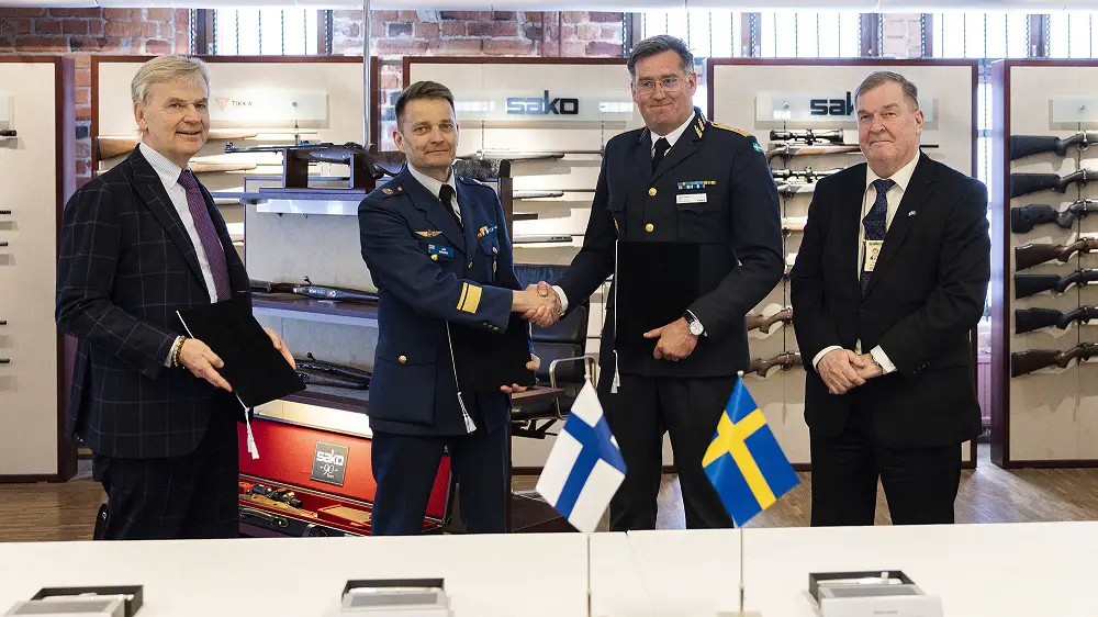 Swedish Defense Materiel Agency Buys Finnish Assault and Sniper Rifles from Sako