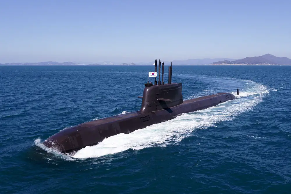 Republic of Korea Navy Gets New 3,000-ton Submarine with Covert Mission Capabilities