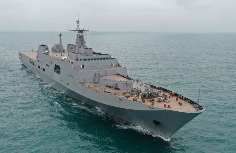Royal Thai Navy Amphibious Transport Dock HTMS Chang to Arrive in Thailand on April 27