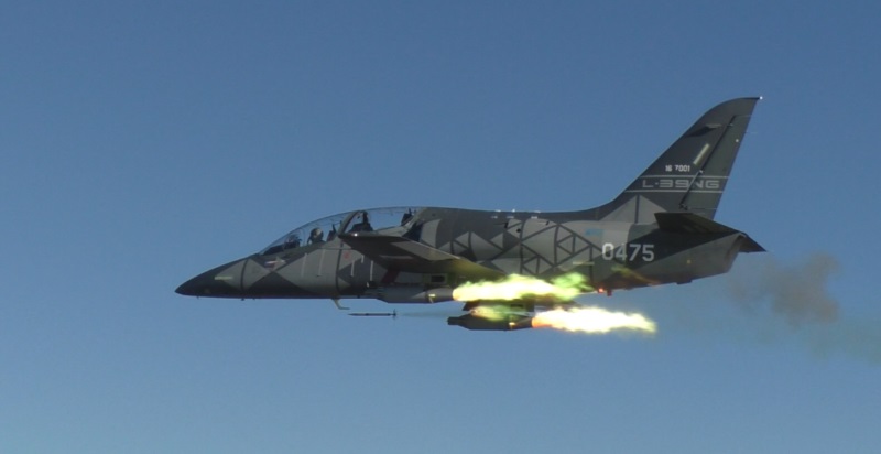 AERO Vodochody Successfully Conducted L-39NG Jet Aircraft Basic Weapons Tests