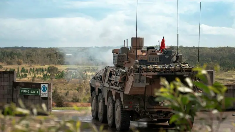 Australian Army Tests Capability of Boxer Combat Reconnaissance Vehicles