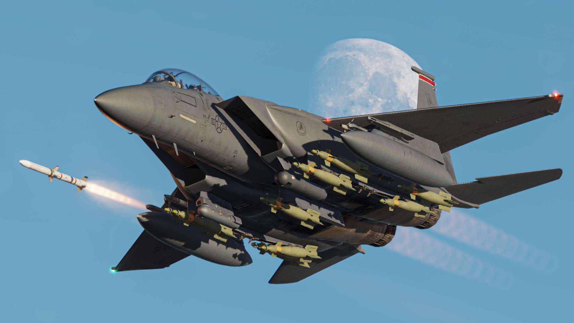 RAZBAM Simulations F-15E Strike Eagle trainer