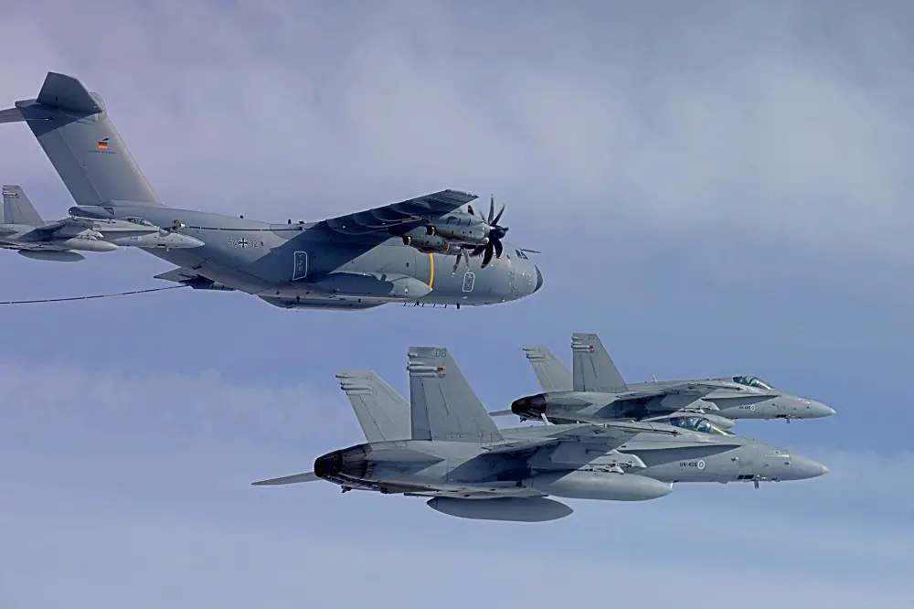 Finnish Air Force F/A-18 Hornet Multi-role Fighters to Visit Ämari Air Base in Estonia