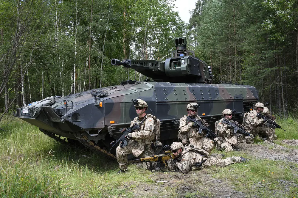 German Army Puma Infantry Fighting Vehicles