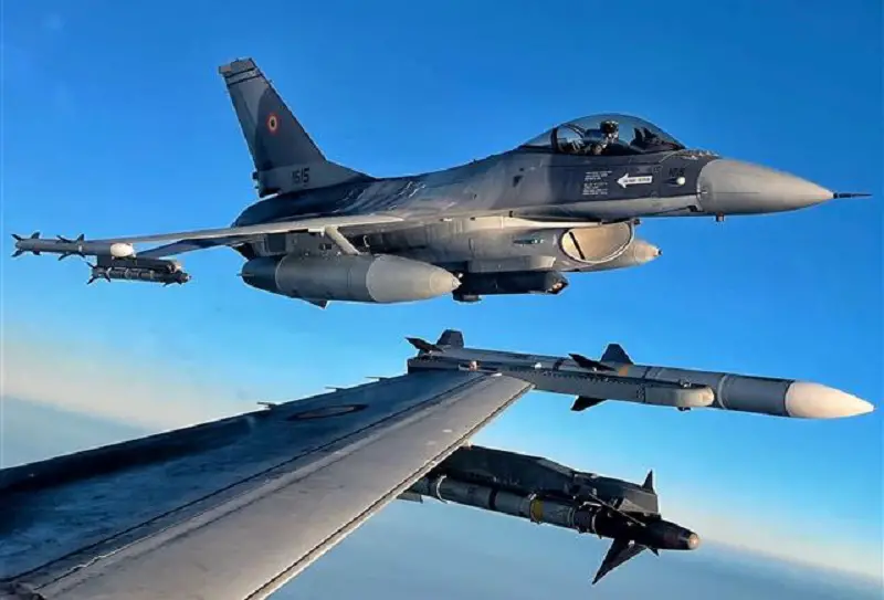 Romanian Air Force F-16s Launch First Alert Scramble Safeguarding Baltic Airspace