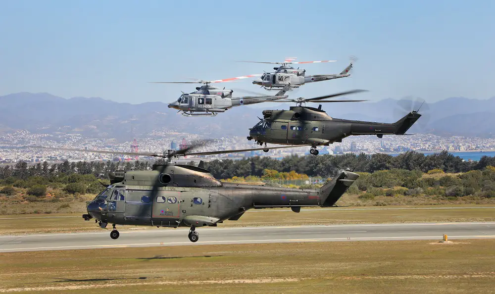 Royal Air Force Akrotiri Helicopter Capability Transfers from Griffin to Puma