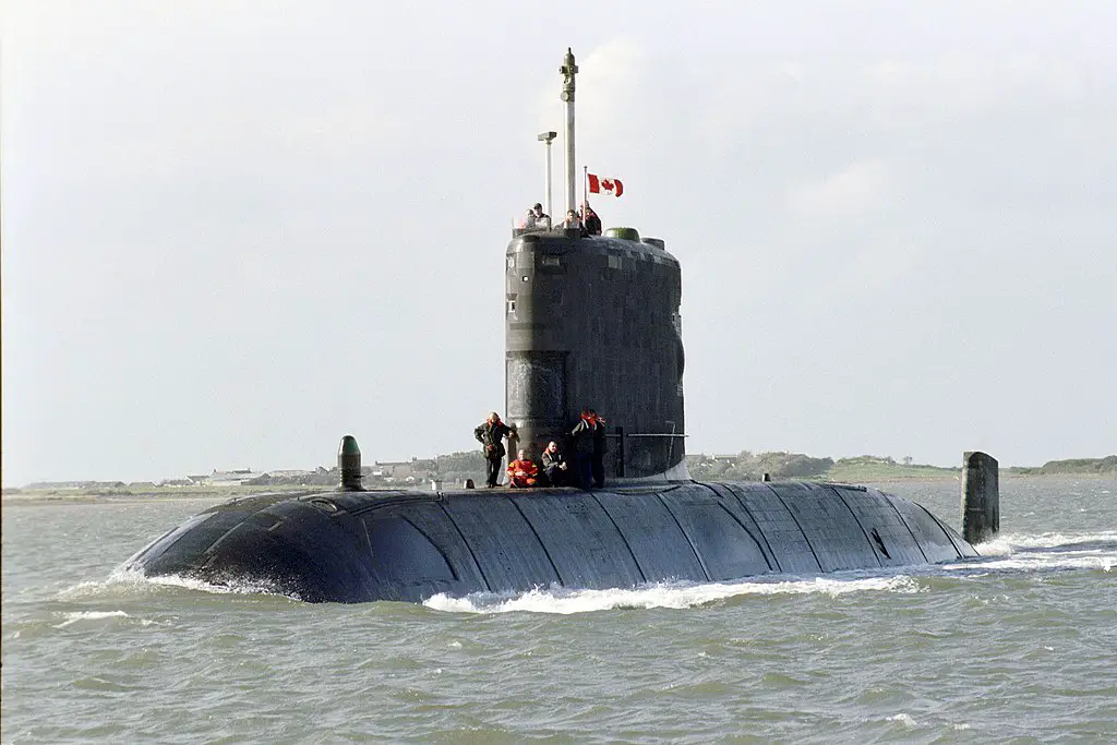 Royal Canadian Navy Victoria-class submarines HMCS Windsor
