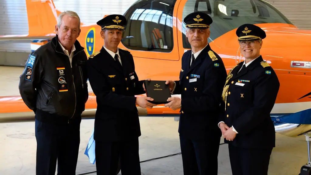 During a ceremony in Linköping, the Swedish Air Force Chief took delivery of the first Grob 40 basic training aircraft. From left to right: André Hiebler CEO Grob Aircraft; Lars Helmrich, aircraft business area manager for FMV; Air Force Chief Jonas Wikman and Anna Siverstig head of the Swedish Air Force Flight school.