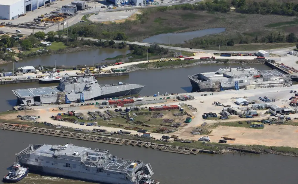 This past week Austal USA launched two Navy ships, USNS Cody (EPF 14) and the future USS Kingsville (LCS 36), demonstrating the efficiency of the shipyard’s launch process. Both ships are now docked pier side for final outfitting and system activation in preparation for sea trials later this year.