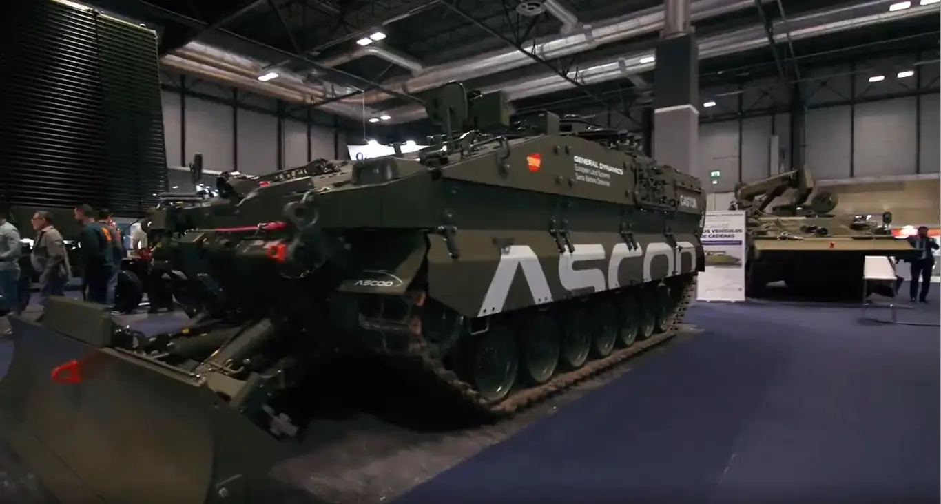General Dynamics European Land Systems Shows Two New ASCOD Variants