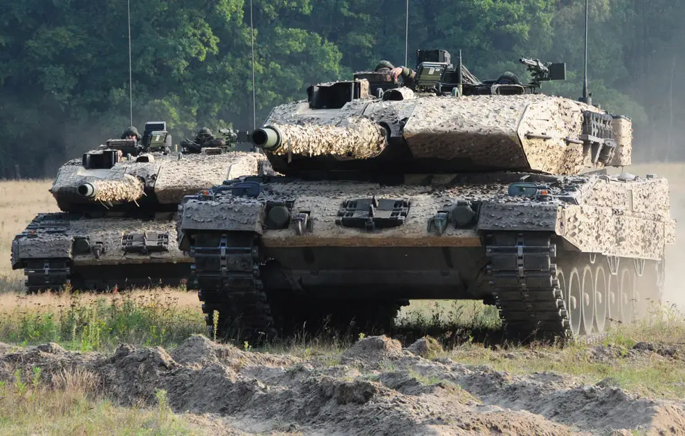 German Army Leopard 2A7V main battle tank