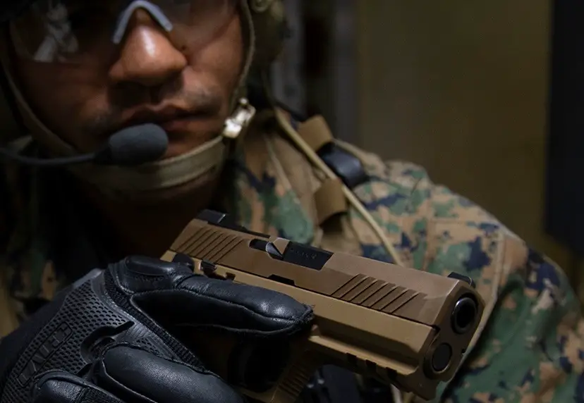 Canadian Armed Forces Receive New C22 (Sig Sauer P320) Modular Pistols