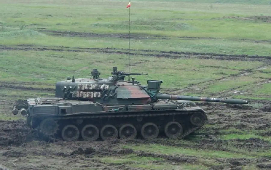 Romanian Land Forces TR-85M1 Bizonul Main Battle Tank