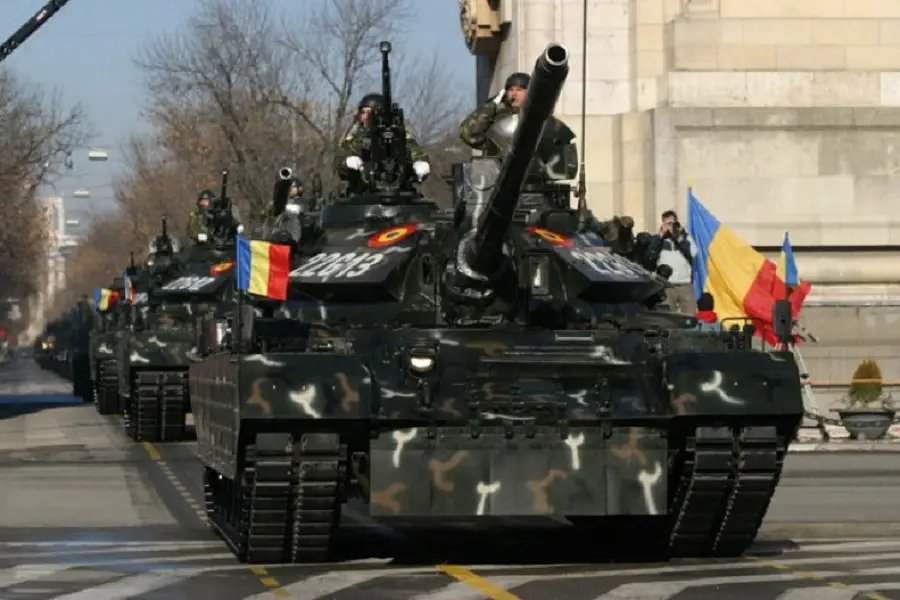 Romanian Land Forces TR-85M1 Bizonul Main Battle Tanks
