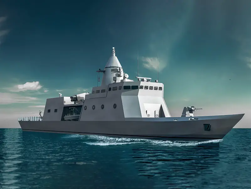 Abu Dhabi Ship Building Unveils 92 Metre Corvette Design at LIMA 2023