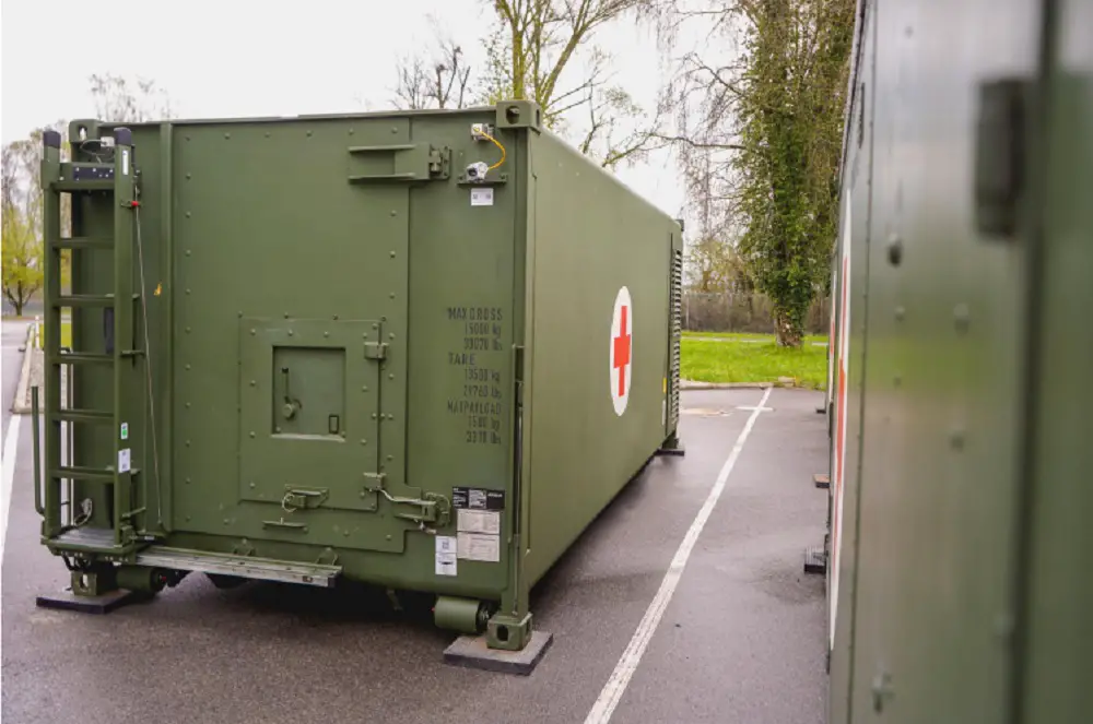 Airbus Delivers First protected-wounded Transport Container (GVTC) to German Armed Forces