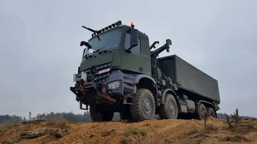 AROCS and ZETROS Trucks to Enter Service with the Lithuanian Armed Forces