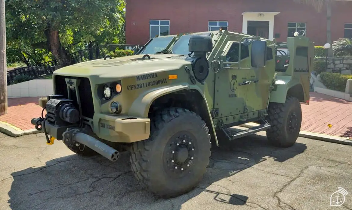 Brazilian Marine Corps Induct First Joint Light Tactical Vehicle (JLTV)
