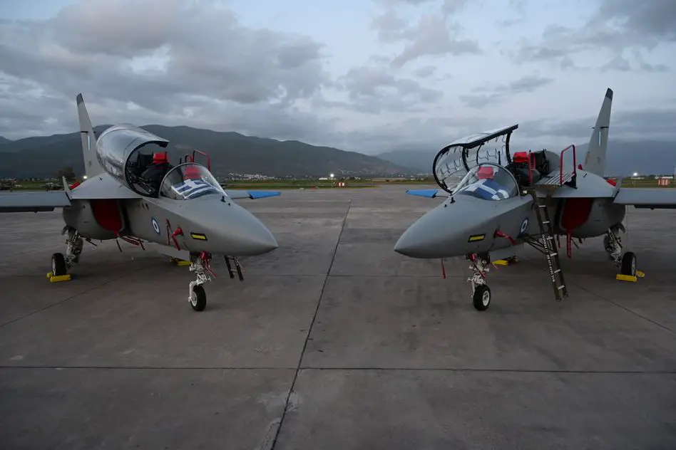 First Two M-346 Aircraft Delivered to Hellenic International Flight Training Center 