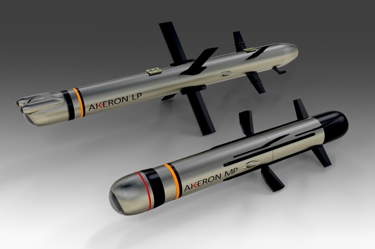 Akeron LP and Akeron MP Combat Missile System.