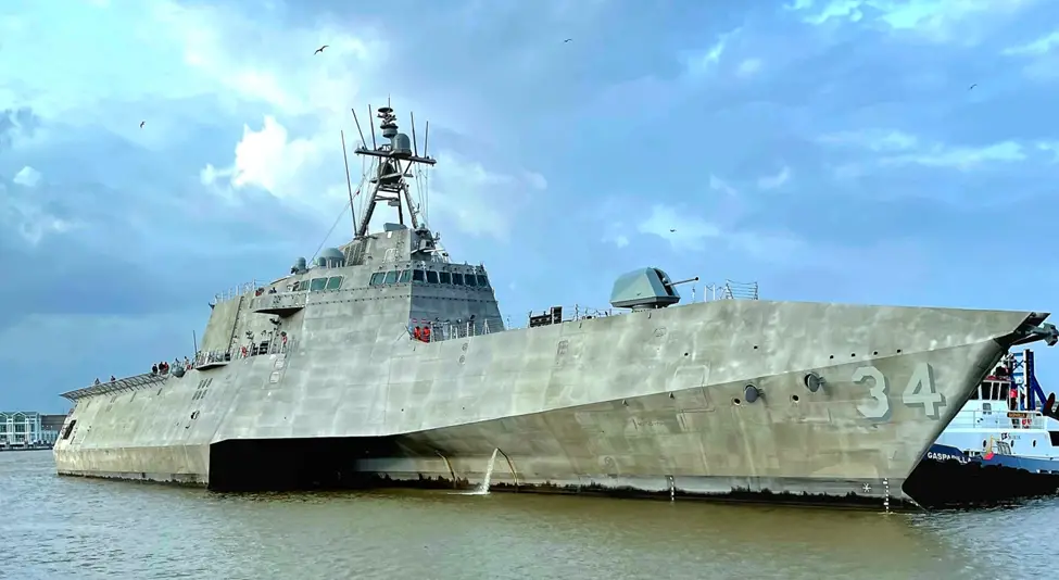Future Littoral Combat Ship USS Augusta (LCS 34) Delivered to US Navy
