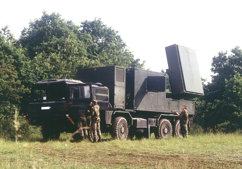 Hensoldt Completes Upgrade COBRA Mobile Artillery Location Radars