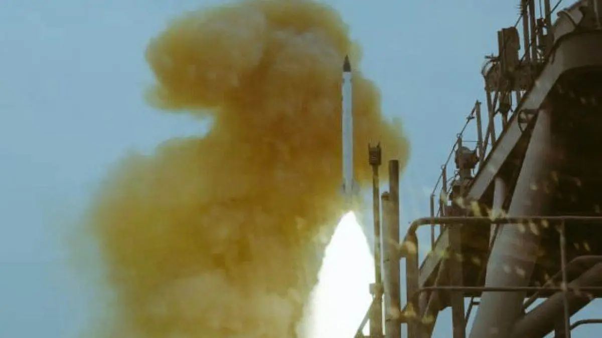 India Conducts First Test Of New Naval Ballistic Missile Defense (BMD) System