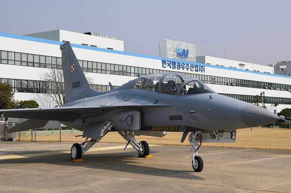 Korea Aerospace Industries Unveils First FA-50GF Light Combat Aircraft for Poland