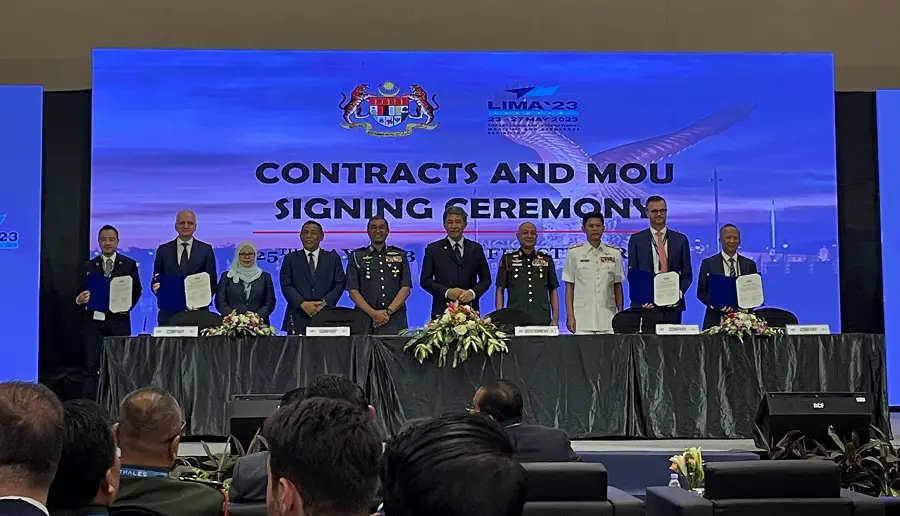 The contract follows the selection of the aircraft by Malaysia, announced in October 2022