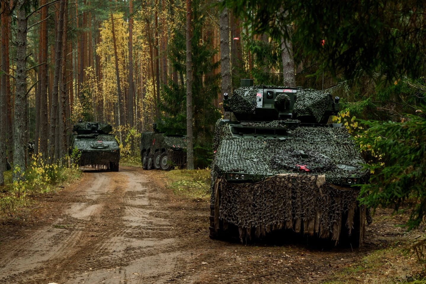 Lithuanian Land Forces Vilkas Infantry Fighting Vehicles