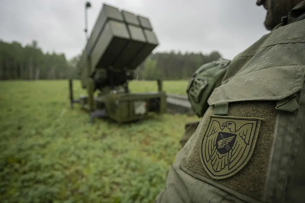 Lithuanian Air Force Trains with NASAMS Surface-to-air Missile System