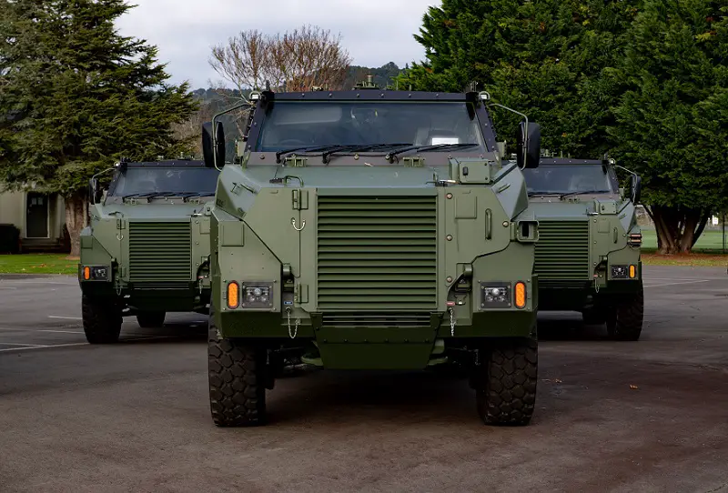 New Zealand Defence Force Takes Delivery of First Bushmaster Protected Mobility Vehicles