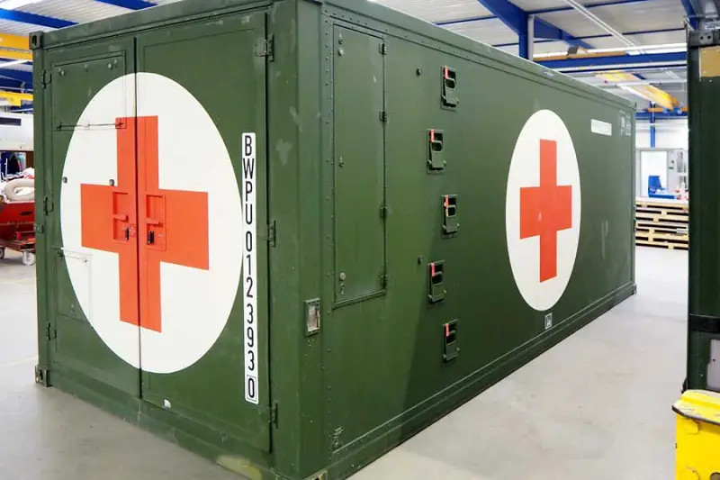Rheinmetall Awarded Bundeswehr Contract to Remodel Parts of Its Modular Medical Facilities
