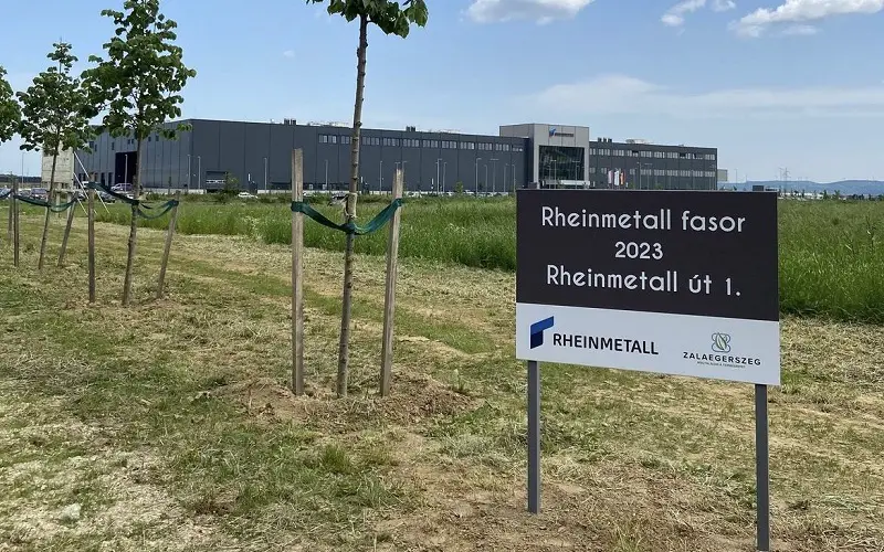 Rheinmetall’s New Plant Continues to Take Shape in Zalaegerszeg, Hungary