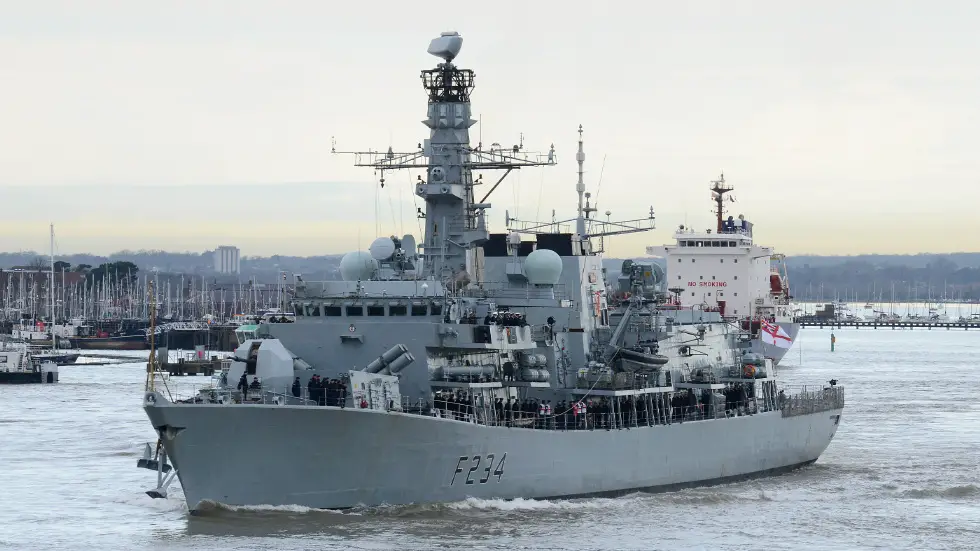 Royal Navy Type 23 Frigate HMS Iron Duke Returns to Sea After Major Refit