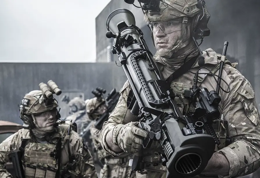 Carl-Gustaf Man-portable Multi-role Weapon.