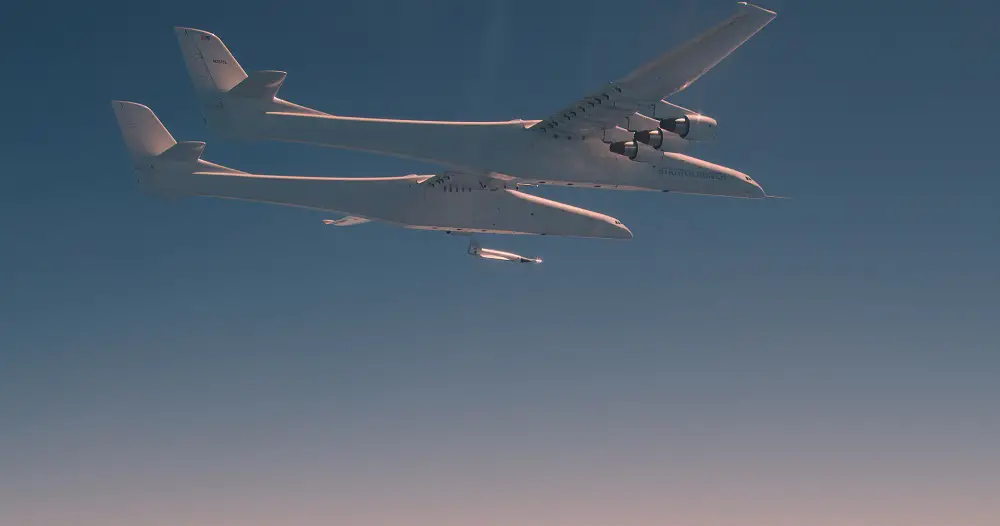 Stratolaunch Successfully Completes Separation Release Test of Talon-A Vehicle